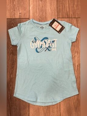 Under Armour Light Blue Girls' Gymnast Graphic Tee